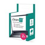 CLEAN IT čisticí ubrousky mokré kusové LCD,LED,Plazma 52ks CL-150