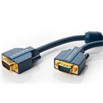 ClickTronic Kabel k monitoru HQ OFC (Coax) SVGA MD15HD-MD15HD s ferrity, 10m CLICK70355