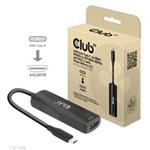 Club3D Adaptér USB-C na HDMI 8K60Hz/4K120Hz, Active Adapter M/F, PD 3.0, HDR10+ a DSC 1.2 CAC-1588