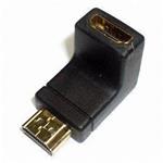 CNS HDMI spojka male/female, uhlova 90st