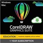 CorelDRAW Graphics Suite 365 Student & Teacher pronájem licence (25+) ESD (Windows/MAC) EN/FR/DE/IT/SP/ ESDCDGSSUB1YEUA