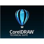 CorelDRAW Technical Suite Enterprise License (includes 1 Year CorelSure Maint.)(251+) - EN/DE/FR/ES/BR/IT/ LCCDTSENTML14
