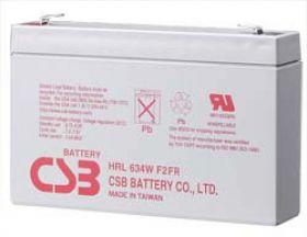 CSB Baterie HRL 634W ( 6V / 9Ah - Faston 250, HighRate )