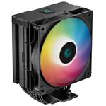 DEEPCOOL chladič AG400 Digital / 120mm fan ARGB / 4x heatpipes / PWM / pro Intel i AMD / černý R-AG400-BKADMN-G-1