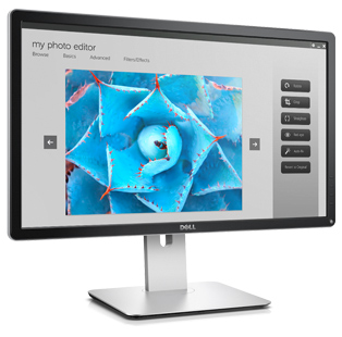 Dell P2415Q - LED monitor - 23.8" (23.8" zobrazitelný) - 3840 x 2160 4K UHD (2160p) - IPS - 300 cd/ 210-ADYV