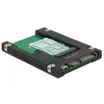 Delock 2.5” Převodník SATA 22 pin / USB 2.0 Type Mini-B > 1 x mSATA / Mini PCIe Slot 62853