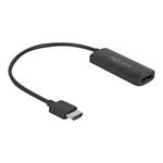 DELOCK, Adapter HDMI-A male to DisplayPort femal 63206