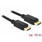 Delock Displayport 1.2 kabel samec > Displayport samec 4K 60 Hz 10 m 84862