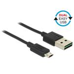 DeLOCK EASY-USB - Kabel USB - Micro USB typ B (M) do USB (M) - 2 m - černá 83850
