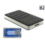 Delock Externí pouzdro M.2 Key B 42 mm SSD > USB 3.0 Type Micro-B samice s funkcí šifrování 42594