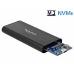 Delock Externí pouzdro pro M.2 NVMe PCIe SSD se SuperSpeed USB 10 Gbps (USB 3.1 Gen 2) USB Type-C™ samice 42614