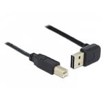 Delock Kabel EASY-USB 2.0 Typ-A samec pravoúhlý nahoru / dolů > USB 2.0 Typ-B samec 5 m 83542