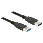 DeLOCK - Kabel USB - USB typ A (M) do USB typ A (M) - USB 3.0 - 5 m - černá 85064