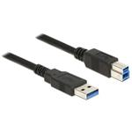DeLOCK - Kabel USB - USB typ A (M) do USB Type B (M) - USB 3.0 - 2 m - černá 85068