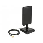 Delock LTE Antenna SMA Band 1/3/7/20 2 ~ 4 dBi Directional Joint With Stand Black 88992