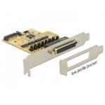 DeLock PCI Express Card > 4 x Serial with voltage supply - Sériový adaptér - PCIe 2.0 - RS-232 x 4 89447