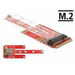 Delock Převodník Mini PCIe > M.2 Key B slot + Micro SIM slot 63384
