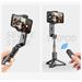 Devia Handheld Gimbal Shake-proof Tripod Selfie Stick - Black 6938595365744
