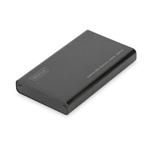 Digitus externí SSD rámeček, USB 3.0 - mSATA M50 (50*30*4mm), hliník, černý, Chipset: ASM1153E DA-71112
