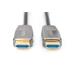 Digitus HDMI AOC hybrid-fiber connection cable, Type A M/M, 20m, UHD 8K@60Hz, CE, gold, bl AK-330126-200-S