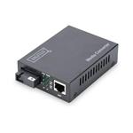 Digitus Media Converter, Singlemode, BiDi, WDM Gigabit Ethernet, Tx1550nm / Rx1310nm SC connector, Up to 20km DN-82123