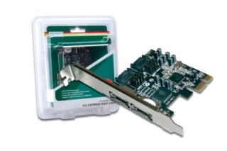 Digitus PCI Express SATA II Card, int:2xSATA/ex:2xeSATA, selectable Silicon Image 3132 chipset DS-30102-1