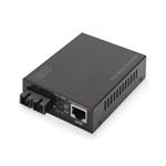 DIGITUS Professional Gigabit PoE media converter, RJ45 / SC, SM, PSE DN-82160