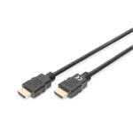 DIGITUS Vysokorychlostní propojovací kabel HDMI, typ AM / M, 1,0 m, s Ethernetem, Ultra HD 60p, zlatý, č DB-330123-010-S