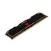 DIMM DDR4 8GB 3200MHz CL16 GOODRAM IRDM X, black IR-X3200D464L16SA/8G