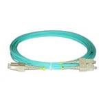Duplexní patch kabel MM 50/125, OM3, SC-SC, LS0H, 2m DPX-50-SC/SC-OM3-2