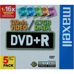 DVD+R 4,7GB 16x 5P 5mm CMX 275522 MAXELL