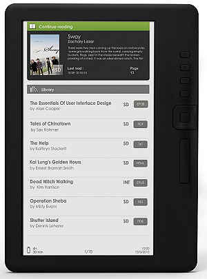E-Book DPS E750 , 7", černá barva V700217556