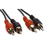 EDNET audio-kabel -2xCINCH(L+R)/2xCINCH(L+R), 1,8m