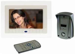 Emos videotelefón VD-272C, farebný 7" LCD + dverová kamera, USB, SD slot, AVI 3010000102