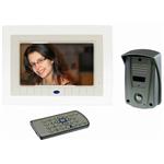 Emos videotelefón VD-272C, farebný 7" LCD + dverová kamera, USB, SD slot, AVI