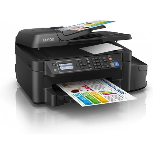 Epson L605, A4, color All-in- One, USB, LAN, WiFi, iPrint, duplex C11CF72401
