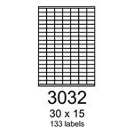 etikety RAYFILM 30x15 červené flourescentné laser R01323032A (100 list./A4) R0132.3032A