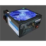 Eurocase 550W, 14cm Fan, 20/24+SATA+PCIe, PFC, Blue Led, retail