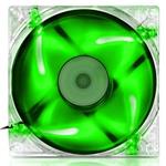 EVOLVEO ventilátor 140mm, LED zelený FAN 14 GREEN