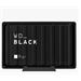 External HDD WD Black D10 Game Drive 3.5'' 8TB USB3, Black WDBA3P0080HBK-EESN