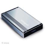 Externý box pre 3,5" HDD . USB 2.0 .. SILVER . AKASA