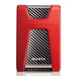Externý pevný disk ADATA 2TB 2,5" USB 3.1 DashDrive Durable HD650, červený (gumový, odolný voči nárazom AHD650-2TU31-CRD