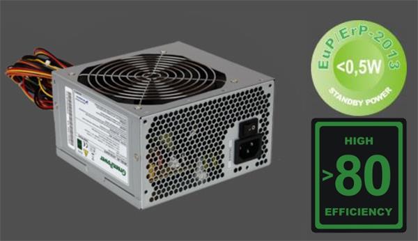 Fortron FSP 400W, Aktiv. PFC, ef.>80%, 12cm fan, OEM Green Power