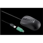 FUJITSU myš M530 USB - 1200dpi Laser Mouse Combo - redukce USB PS2, 3 button Wheel Mouse with Tilt-Whee S26381-K468-L100