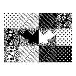 G-Cube - Black&White Quilt Style nálepka na notebook GSBW-15Q
