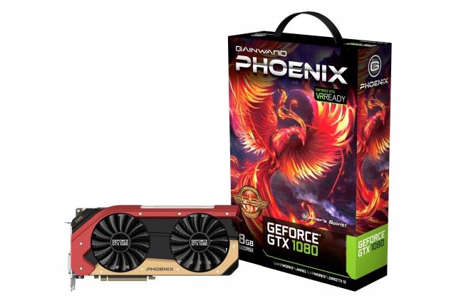 Gainward GeForce GTX 1080 Phoenix GS, 8GB GDDR5X (256 Bit), HDMI, DVI, 3xDP 426018336-3644