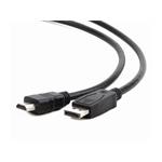 Gembird kábel DisplayPort samec -> HDMI A samec, 1.8m CC-DP-HDMI-6