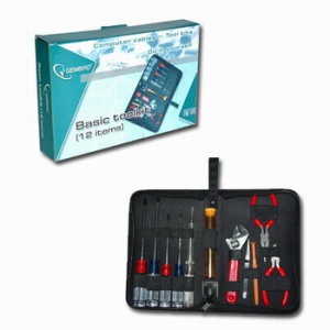 Gembird Nářadí sada kit 12ks TK-BASIC