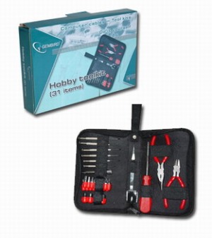 GEMBIRD Nářadí sada kit 31ks TK-HOBBY TK-HOBBYC
