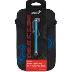 GENIUS 7" Sleeve GS-701P+Stylus Pen,black+blue